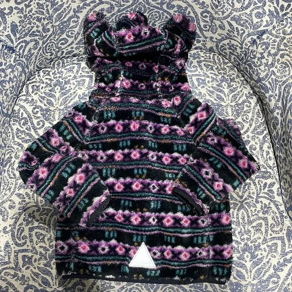 LL bean fleece 2T girl. Excellent for under winter jacket or for fall - Picture 4 of 4